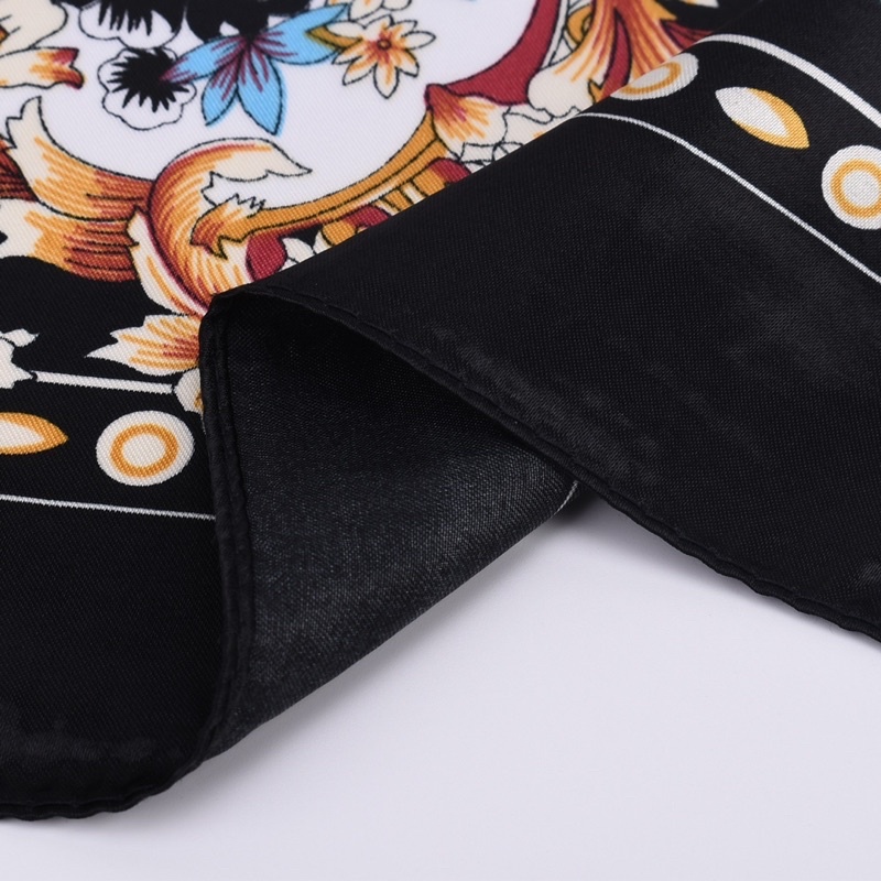 Khăn bandana lụa choàng cổ đa năng turban cột áo yếm - Maben