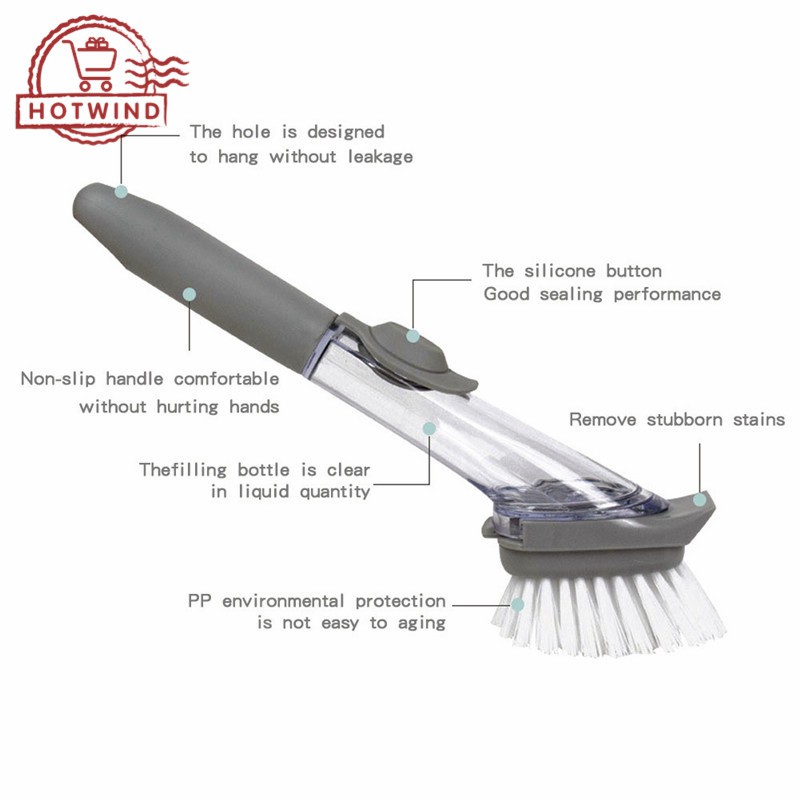 Cây bàn chải vệ sinh đồ dùng nhà bếp tiện dụng