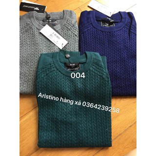 Áo len dài tay nam Aristino sale AWO004W7