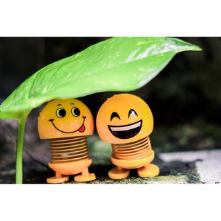 [Siêu KM] Con lắc lò xo Thú Nhún Emojji đầy đủ các mẫu Lấy mặt nào IB shop gửi mặt đó Giá rẻ như cho