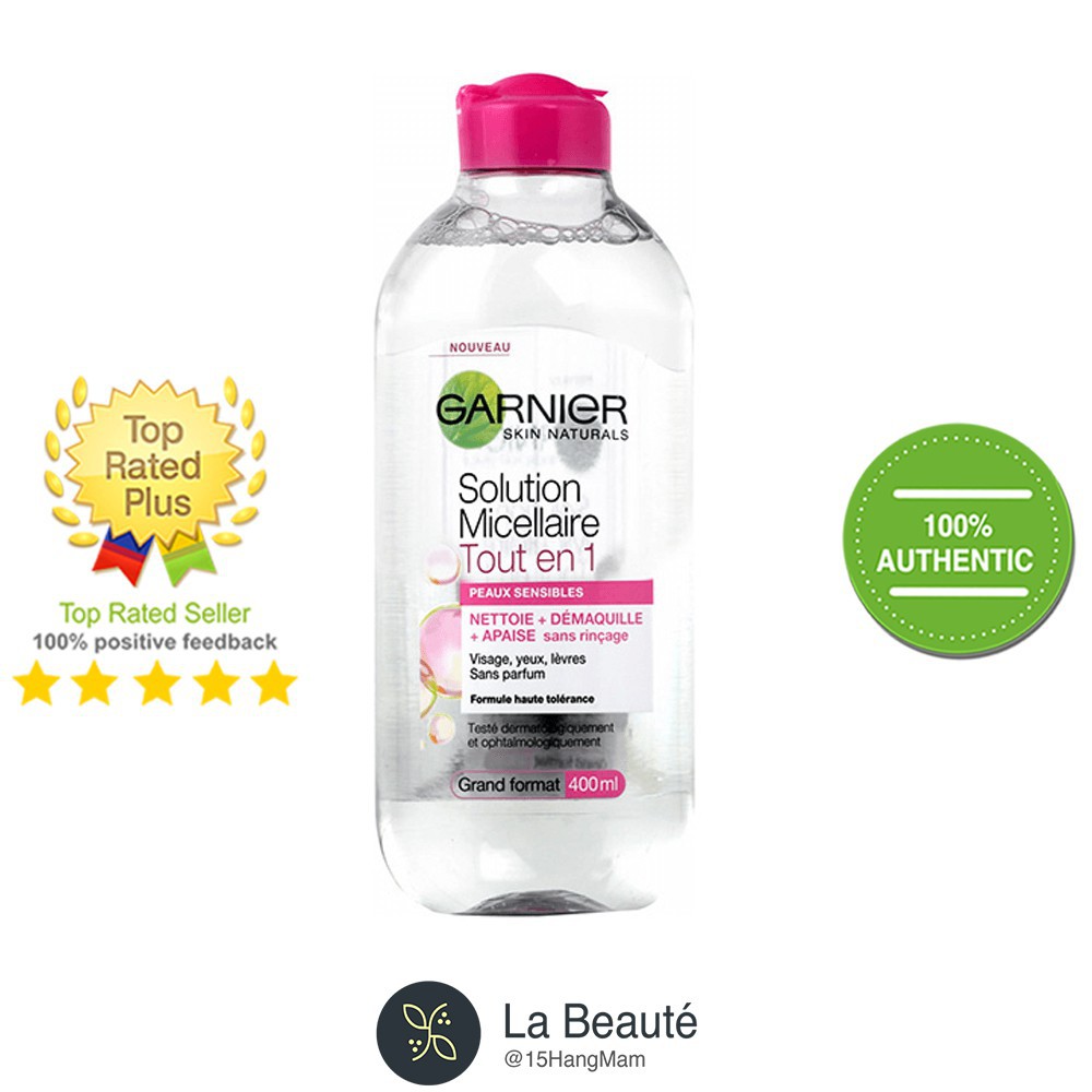 Garnier Skin Active Solution Micellaire Tout en 1 - Nước Tẩy Đủ Loại 125ml-400ml