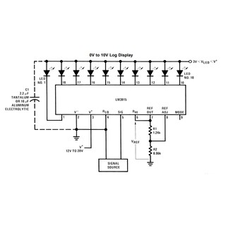 VU LED LM3915