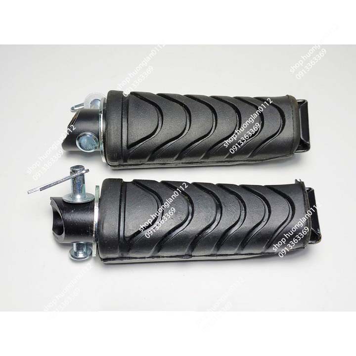 Cao Su Để Chân Trước Sau Xe máy Wave S110 giá 1 Đôi