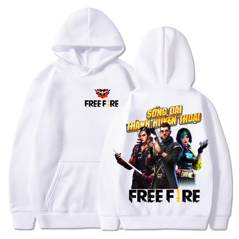 [ NHIỀU MẪU] Áo Hoodie Nỉ Free Fire Rank Đại Kiện Tướng - Quỷ Kiếm - Hayato - Khủng Long Đủ Size Nam Nữ Cá Tính