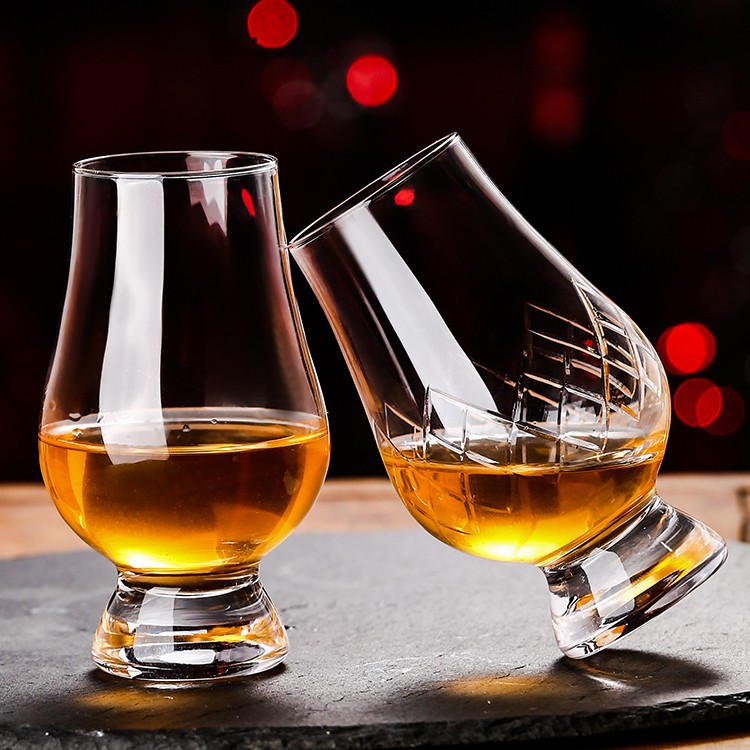 Ly Tasting Thử Trạm Khắc Họa Tiết - Whisky Tasting Glass