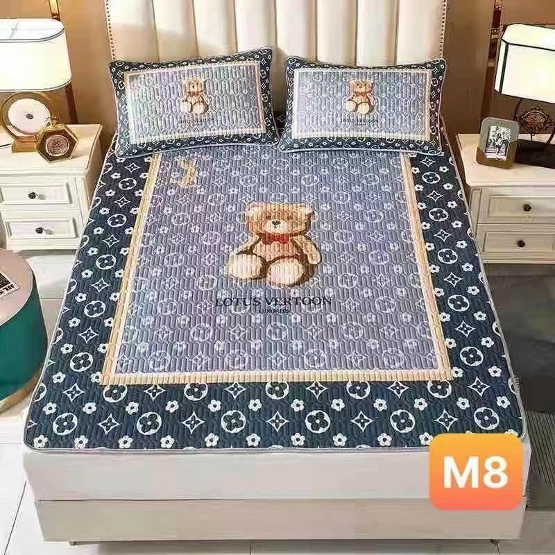 Chiếu điều hoà cao su non 5D dày dặn loại 1 mềm mát cho mua hè