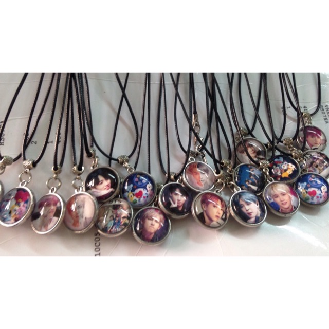 Vòng cổ BTS( size >size vòng tay).Bấm mua để chọn thành viên ,nhóm,BT21.Nhập mã giảm giá để đc giãn phí ship