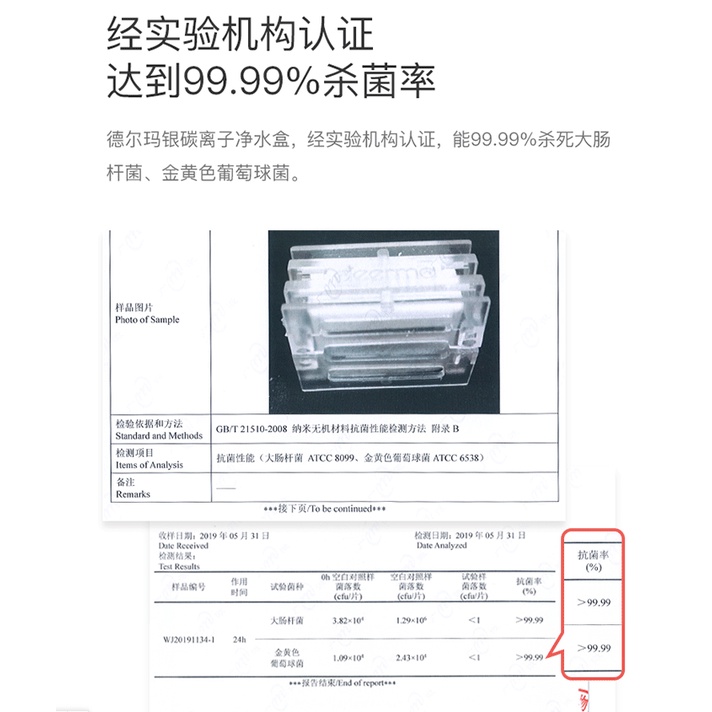 Lõi iOn Ag+ 30days 3 in 1 tạo hương thơm & lọc cặn