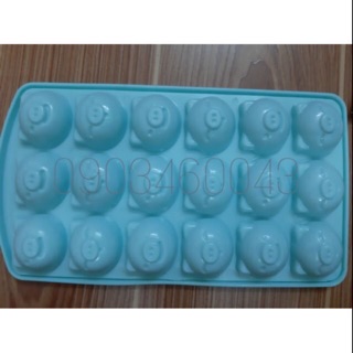 Sỉ 10 khuôn rau câu mặt heo Vĩnh Trường