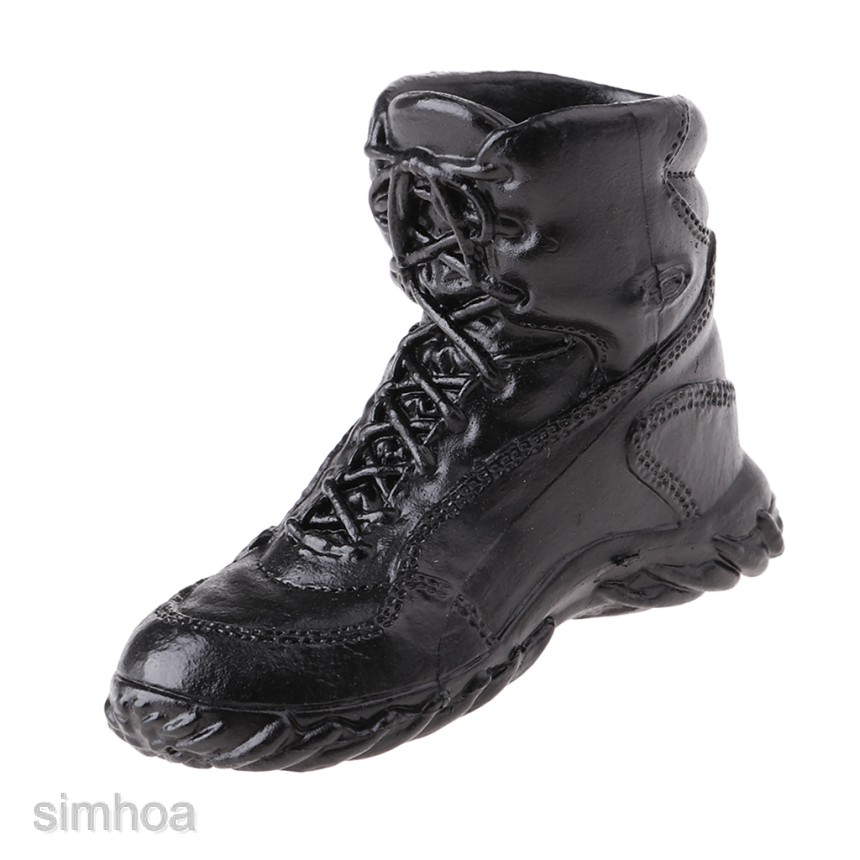Giày boot thắt dây phong cách cá tính dành cho mô hình người lính