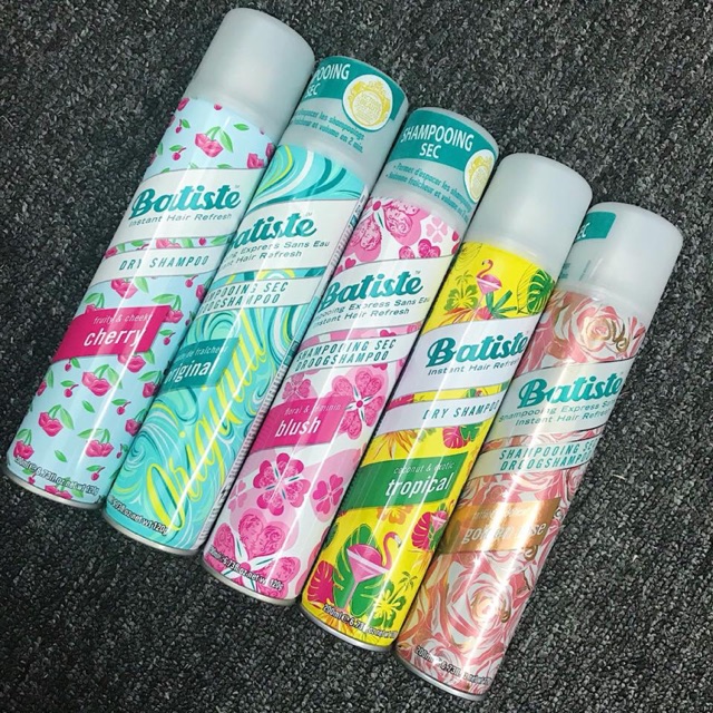 Dầu gội khô pháp Batiste 200ml