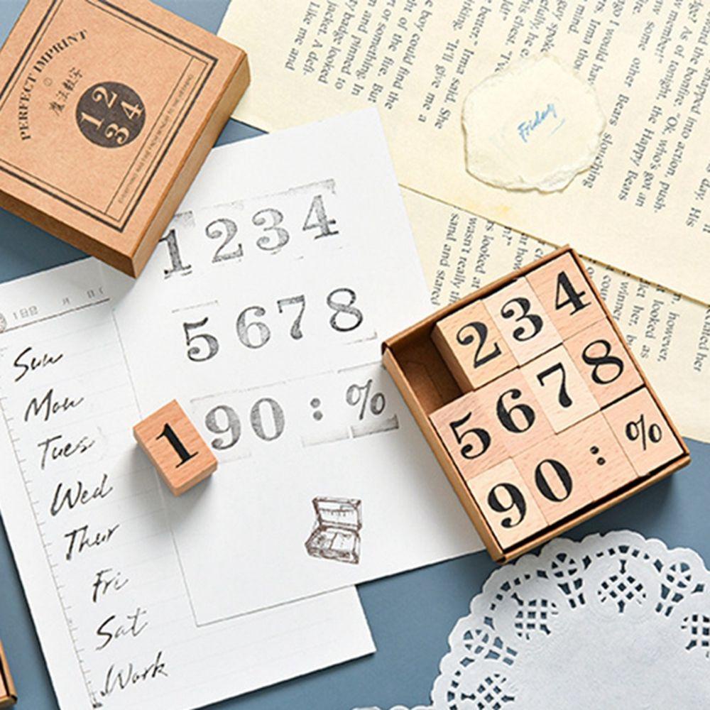 Con Dấu Ký Hiệu Kỹ Thuật Số Lên Kế Hoạch Hàng Tuần Tiêu Chuẩn Hariett