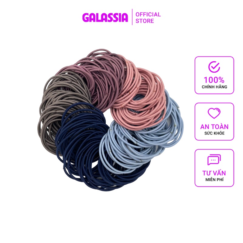 Dây cột buộc tóc nhiều màu GALASSIA