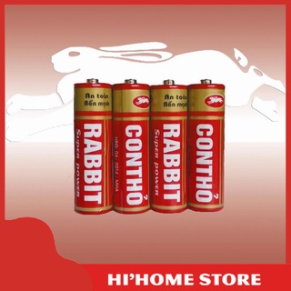Pin con thỏ AA 1.5v, pin tiểu an toàn bên mạnh siêu tiết kiệm hàng việt nam chất lượng cao