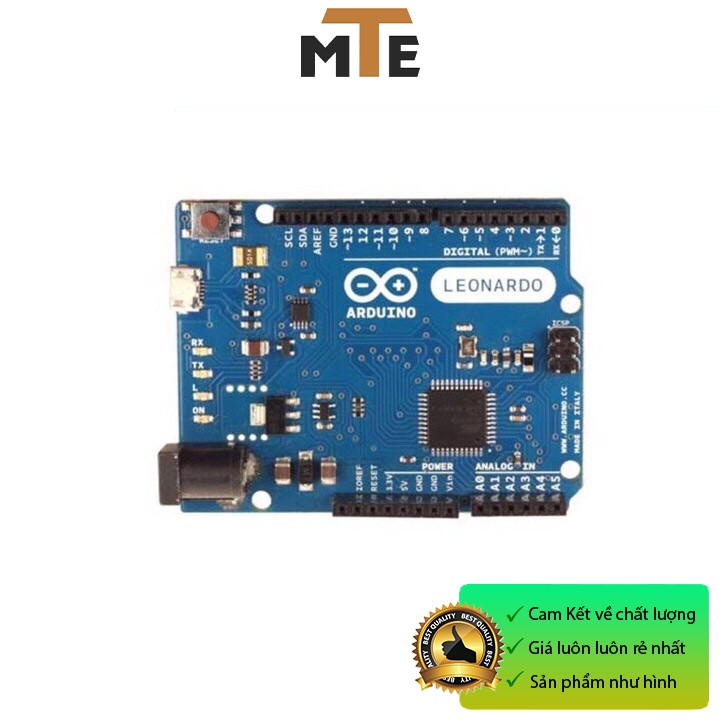 Mạch phát triển arduino Leonardo R3 giả lập cổng USB, chuột, bàn phím, tay cầm chơi game ...