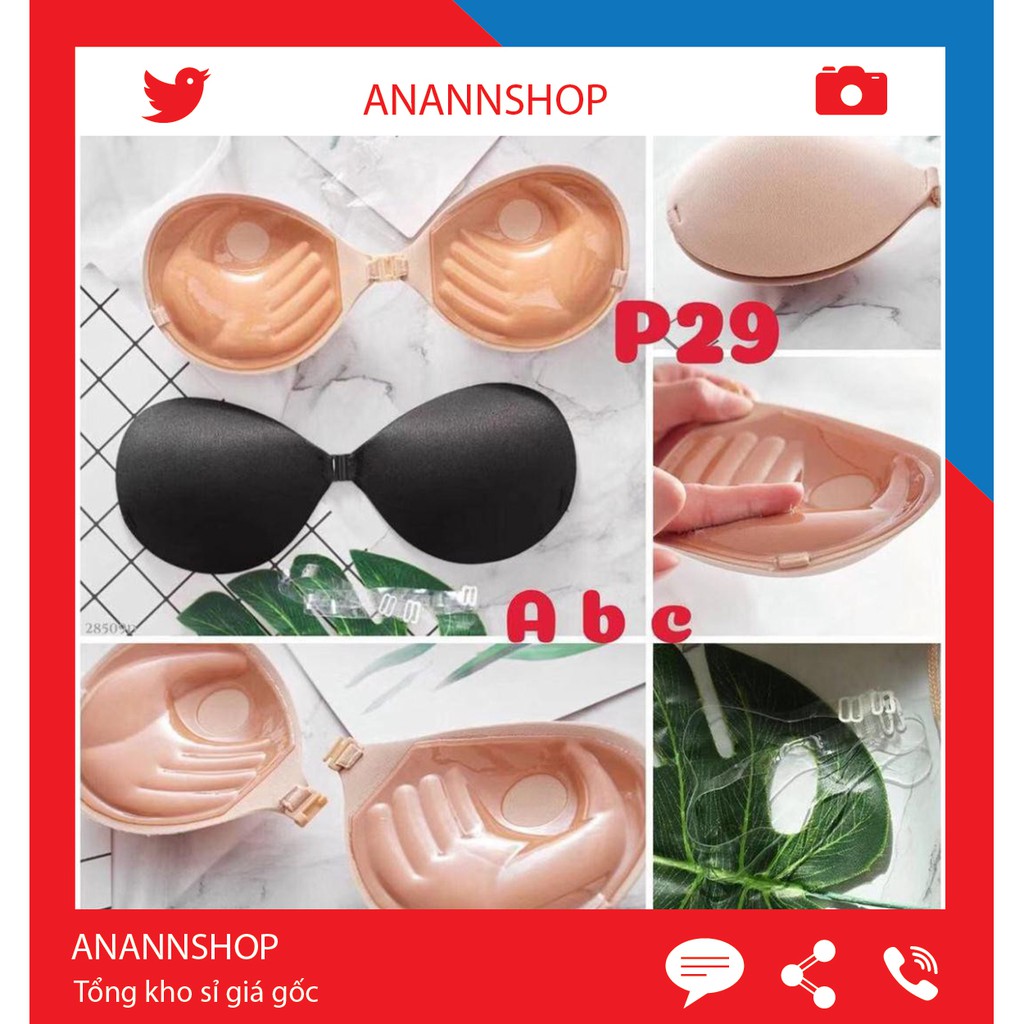Áo Dán Ngực Silicon 💖FREESHIP💖 ÁO BRA DÁN NGỰC SILICON CÀI TRƯỚC HÌNH BÀN TAY P29 (kèm dây trong)