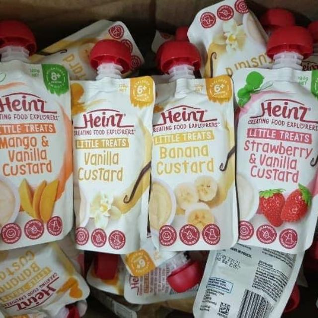Váng Sữa Heinz Cho Bé Từ 6M+ Gói 120G Date Mới
