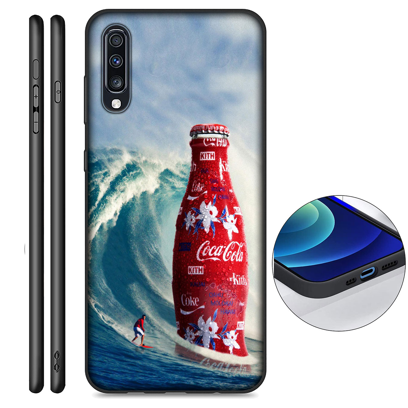 Ốp Điện Thoại Silicon Mềm In Logo Coca Cola Màu Đỏ Cho Huawei P30 Pro Lite Y6 Y7 Y9 Prime 2019 2018 Y9Prime