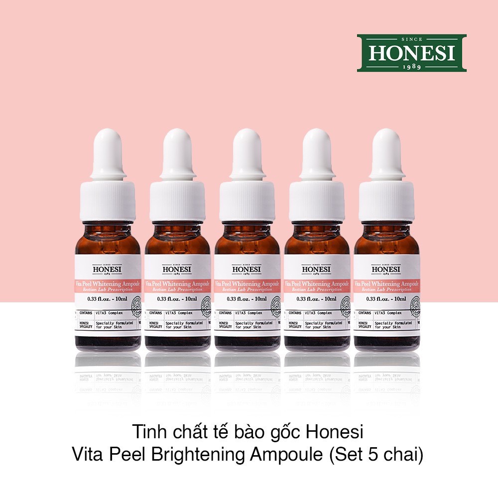 TINH CHẤT SÁNG DA NGỪA NÁM HONESI VITA PEEL BRIGHTENING AMPOULE