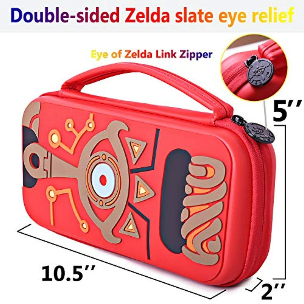 Túi đựng Nintendo Sheikah Slate Nintendo Switch và Nintendo Switch Lite giao mầu ngẫu nhiên hộp chống sốc bao đựng