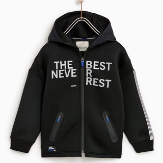 Áo khoác đen kid boy