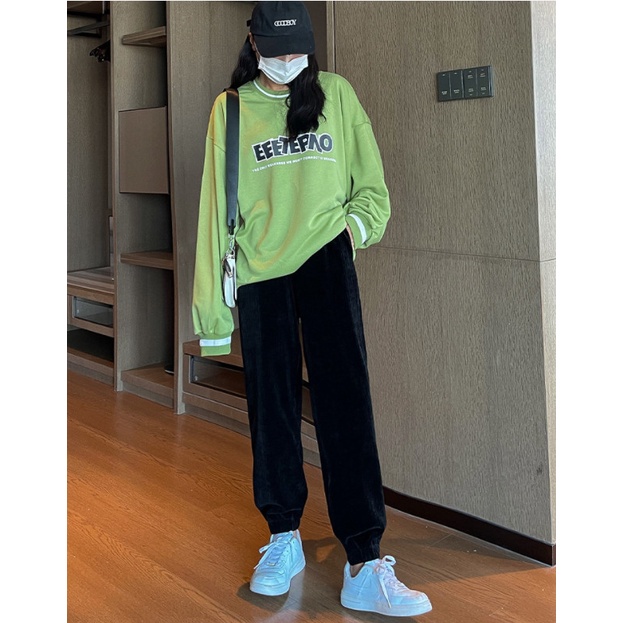 Quần Jogger Nữ  Doris.1996, Quần Jogger Vải Nỉ Nhung Mềm Mịn, Miễn Phí Đổi Trả 7 Ngày DR0116