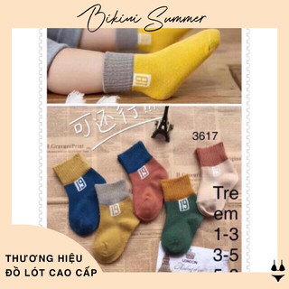 Set 5 Đôi Tất Trẻ Em Số 19 Siêu Yêu ( 5 Đôi )