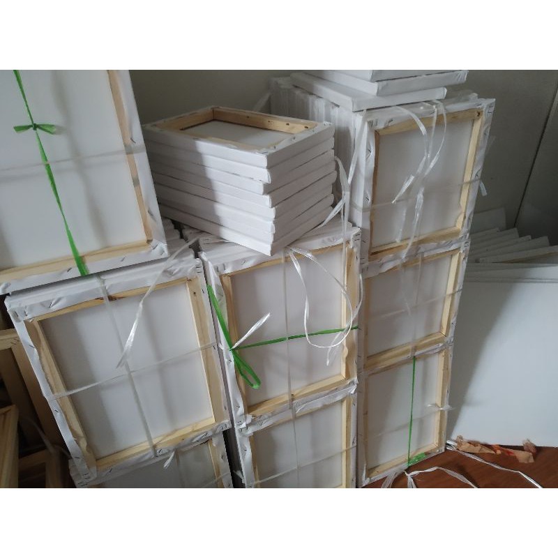 2 toan canvas 60x80 căng sẵn để vẽ tranh