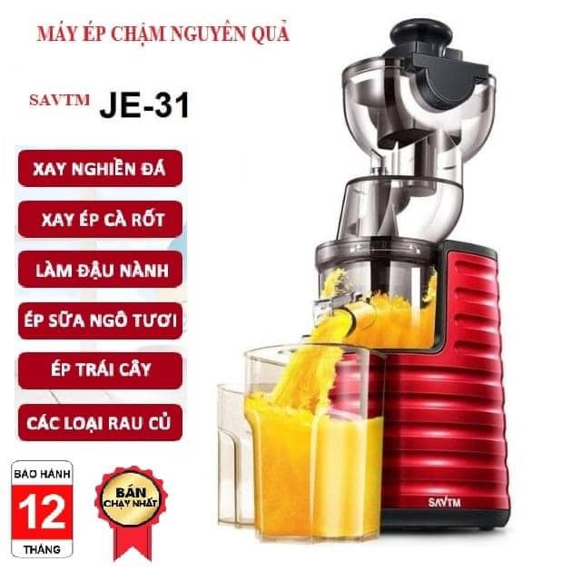 MÁY ÉP CHẬM NGUYÊN QUẢ SAVTM JE31 và JE35 HÀNG CHÍNH HÃNG NỘI ĐỊA TRUNG BẢO HÀNH 12 THÁNG