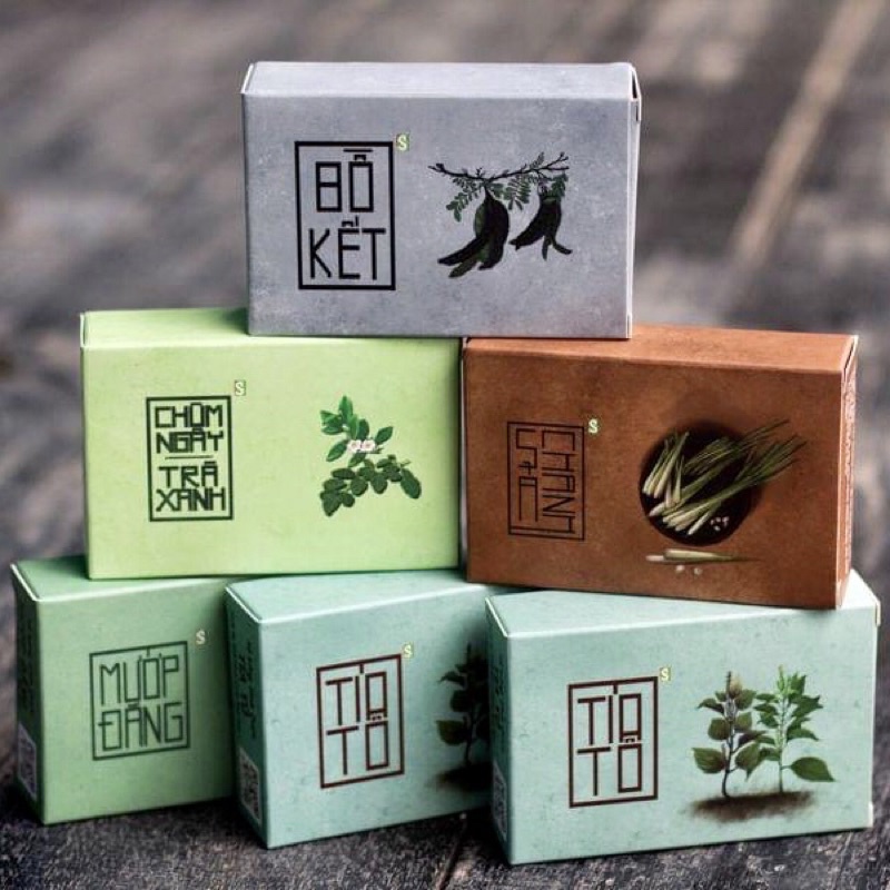 Xà Bông Sinh Dược Giảm Mụn, Sáng Da 100% Thiên Nhiên 100gr