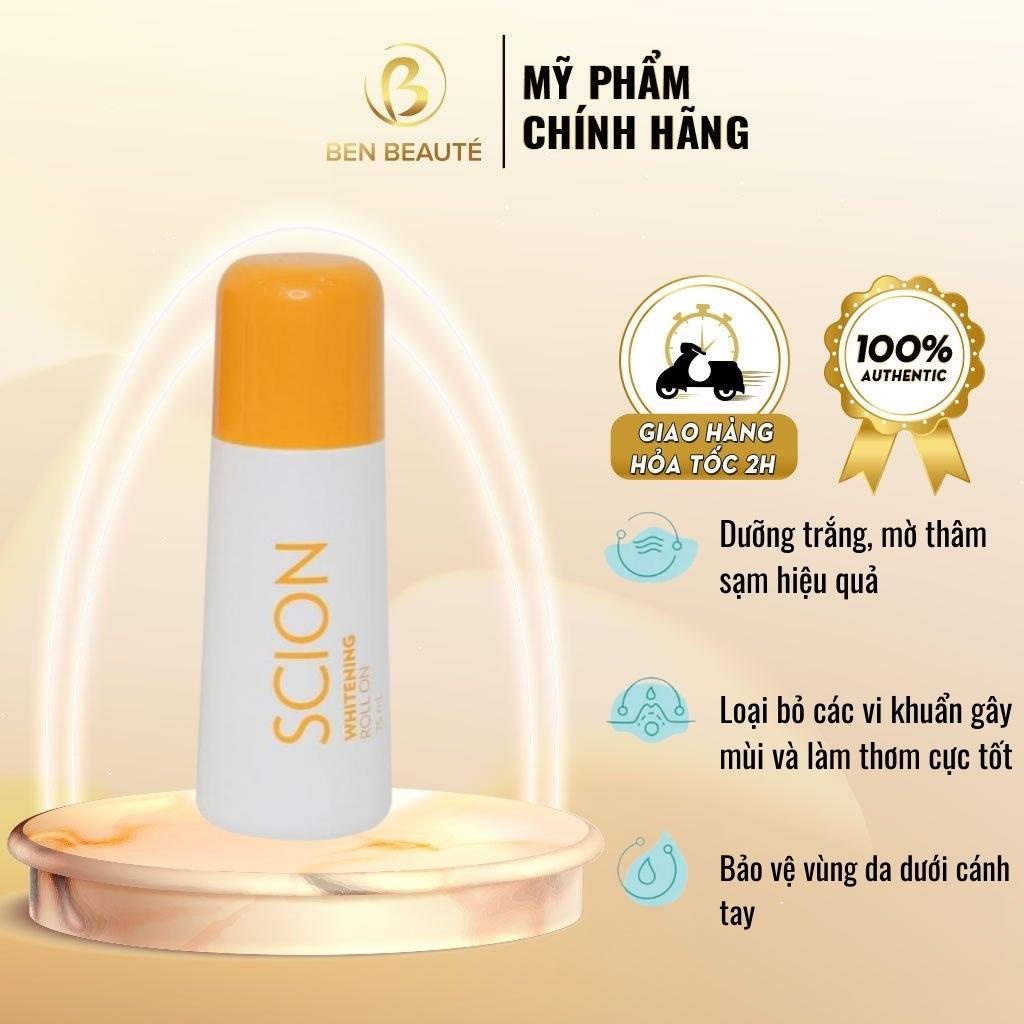 Lăn Khử Mùi Scion Whitening Roll On 75ml