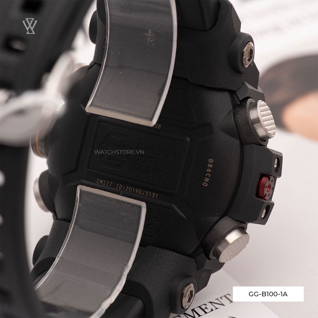 Đồng Hồ Điện Tử Nam Casio G-Shock WATCHSTORE GG-B100-1ADR Mặt Kính Khoáng 53mm, Dây Nhựa Phong Cách Thể Thao