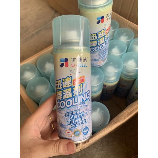 Bình xịt làm lạnh siêu nhanh Cooling 260ml