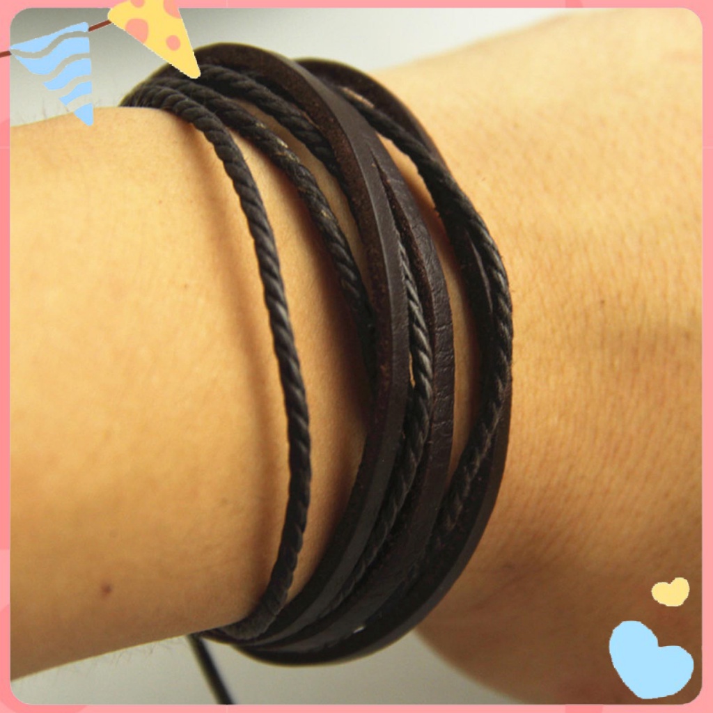 [Ts] Vòng Đeo Tay Nam Làm Việc Tốt Đơn Giản Làm Quà Tặng Cá Nhân