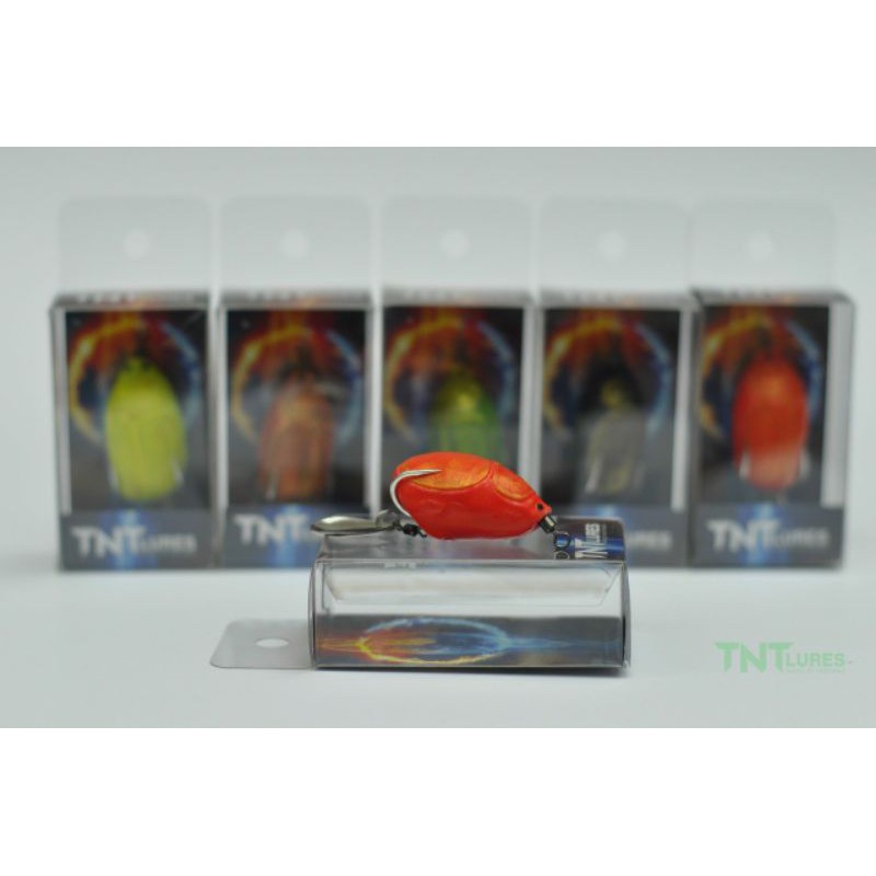 mồi giả T N T lure cc40 siêu nhậy dài 4cm nặng 7g