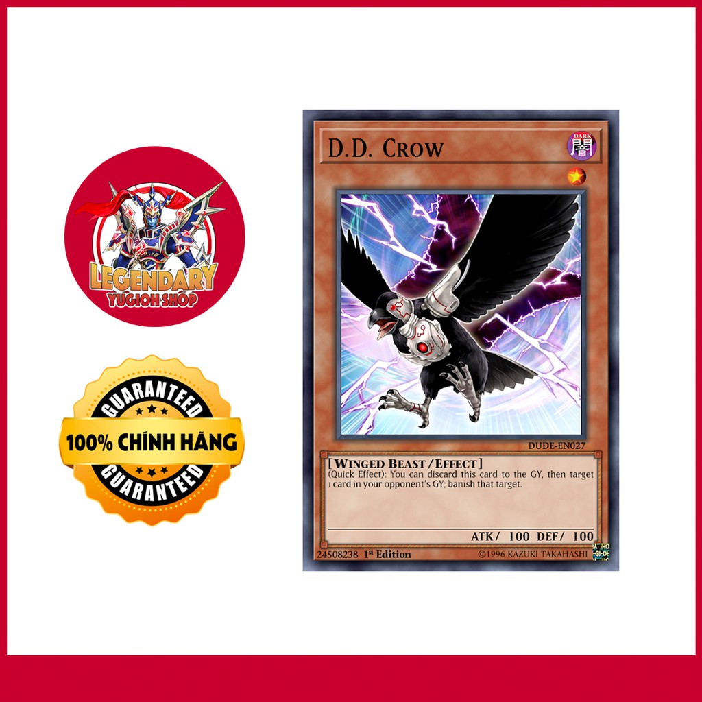 [JP][Thẻ Bài Yugioh Chính Hãng] D.D. 'Crow'