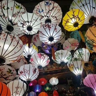 Đèn lồng vẽ tranh (30cm-40cm-45cm) mua 10=sỉ(ib)