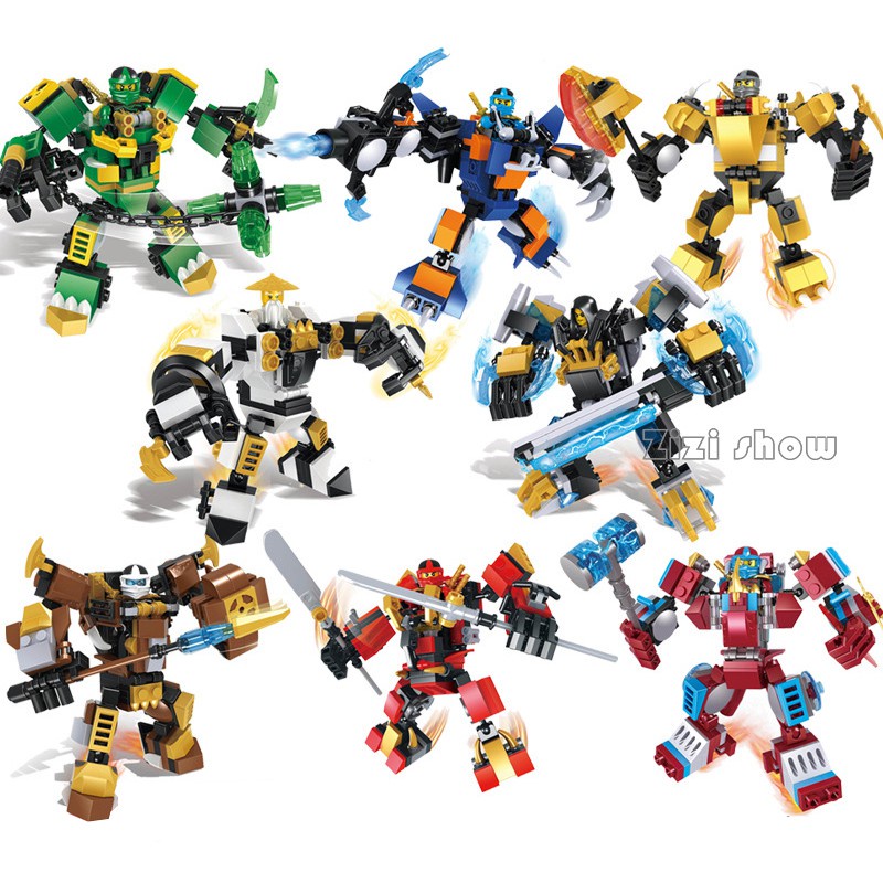 Bộ Đồ Chơi Lego Ninjago Robot Xếp Hình Nhân Vật Cho Bé