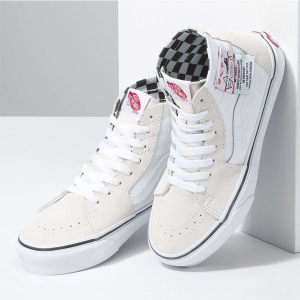 Giày Vans Sk8-Hi DIY Tapered White - VN0A4U1624F