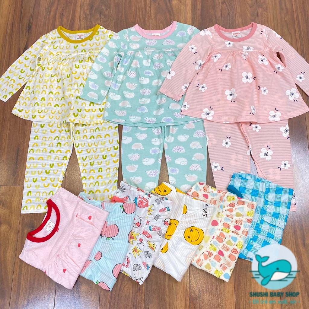 [Có sẵn] [FreeShip] [Ảnh thật] [Giá hủy diệt] Bộ Dài Tay Bé Gái Xuất Dư Gym's Kids Bèo Mặc Nhà Cực Xinh
