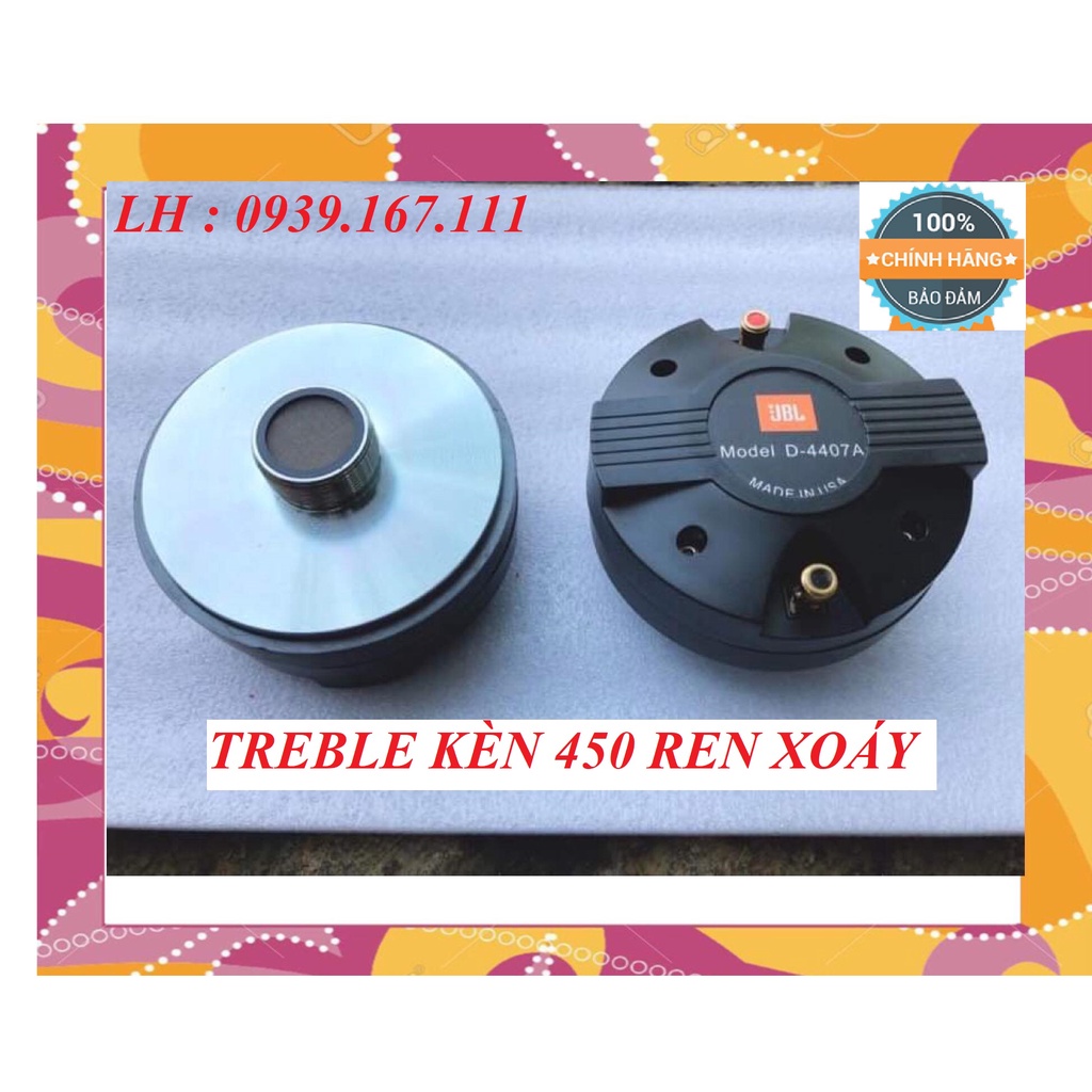 2 CỦ LOA TREBLE KÈN 450 REN XOÁY NHÂP KHẨU / GIÁ 1 ĐÔI