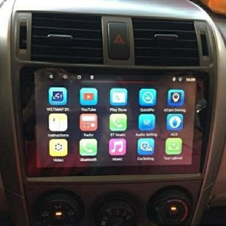 Màn hình android 9 inch toyota corolla altis
