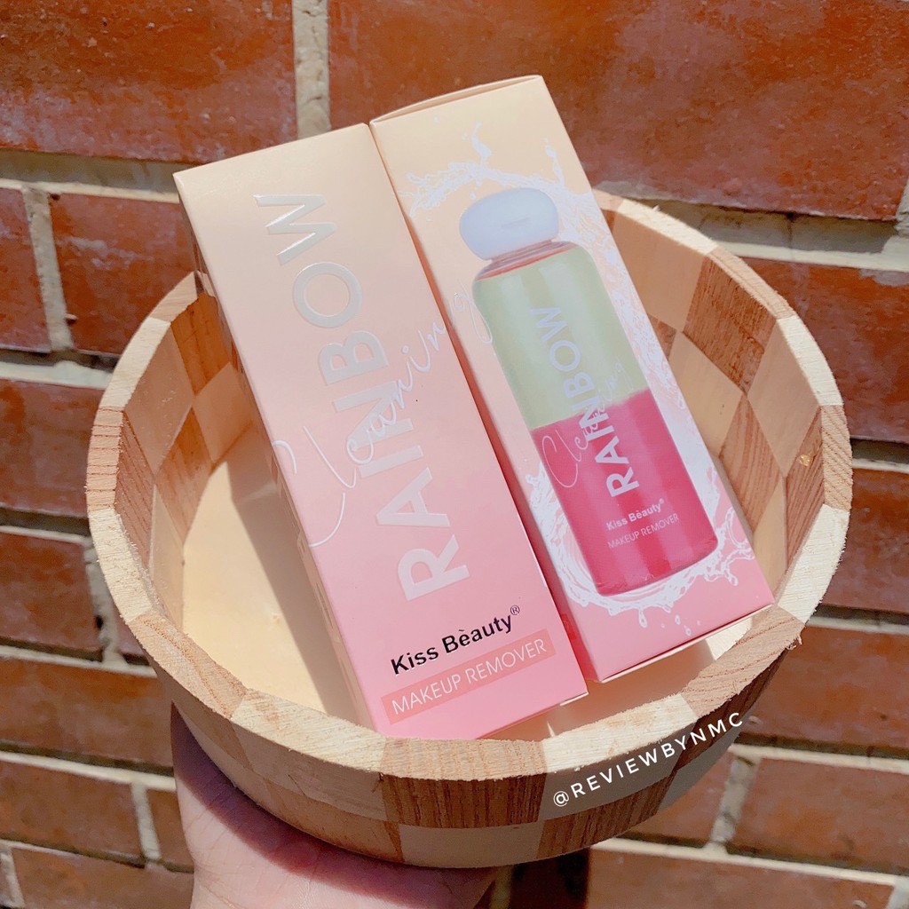 Chai Nước Tẩy Trang Kiss Beauty Rainbow Cầu Vồng 145ML D304 | BigBuy360 - bigbuy360.vn