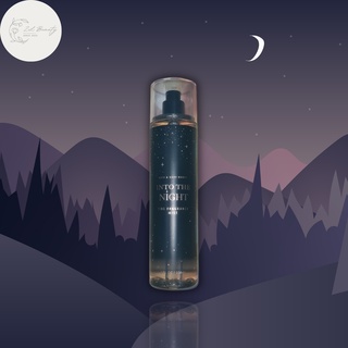 Xịt thơm toàn thân bath & body works - body mist into the night 236ml