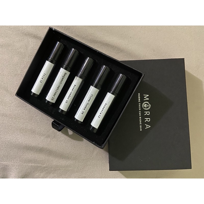 [pass] Nước hoa Morra set 5 lọ