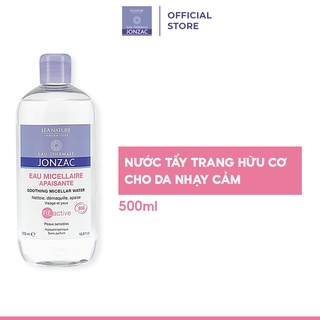 Nước Tẩy Trang Hữu Cơ Dịu Nhẹ Cho Da Nhạy Cảm Eau Thermale Jonzac Reactive Soothing Micellar Water 500ml