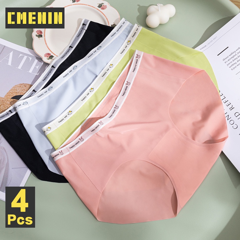 Set 4 Quần Lót Lụa Lạnh Quyến Rũ Dành Cho Nữ MM2422