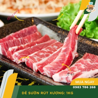 Dẻ Sườn Rút Xương Khay 1Kg