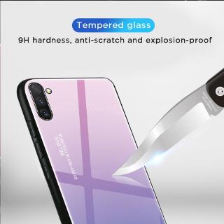 Samsung Galaxy Note10 Note10 Tempered Glass Case + Gradient Phone Case Samsung Note 9 8 10+ Case