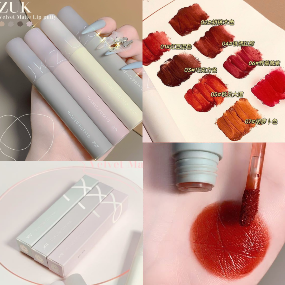 ZUK Matte Lipstick Moisturizing Lip Glaze Velvet Lips Mud | BigBuy360 - bigbuy360.vn